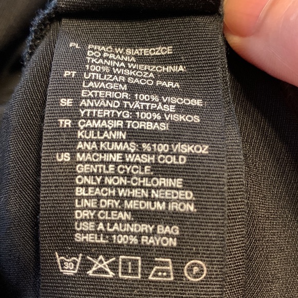 NWT. & Other Stories V Neck Mini Dress Size-2. - Picture 12 of 12